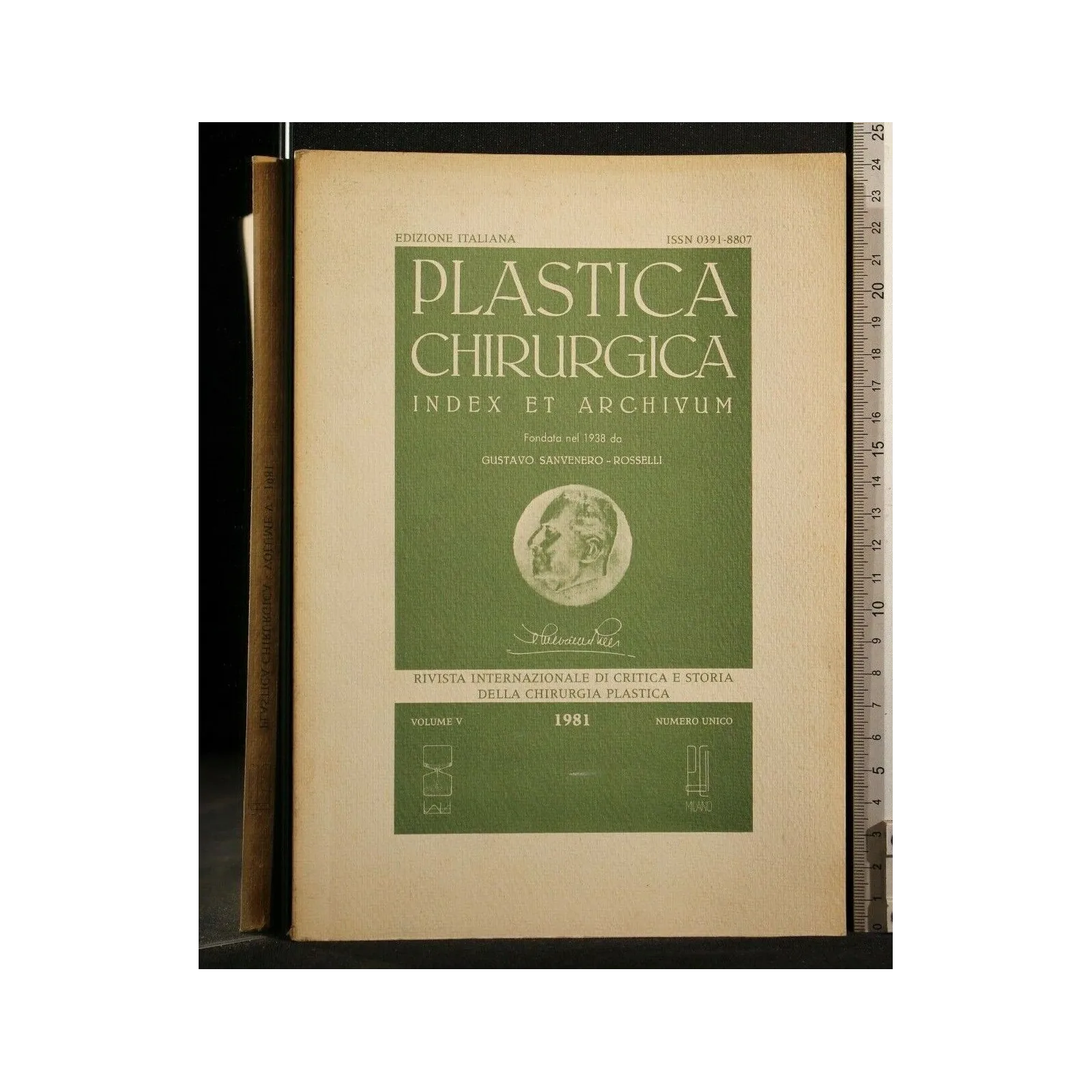 PLASTICA CHIRURGICA INDEX ET ARCHIVUM VOLUME V 1981