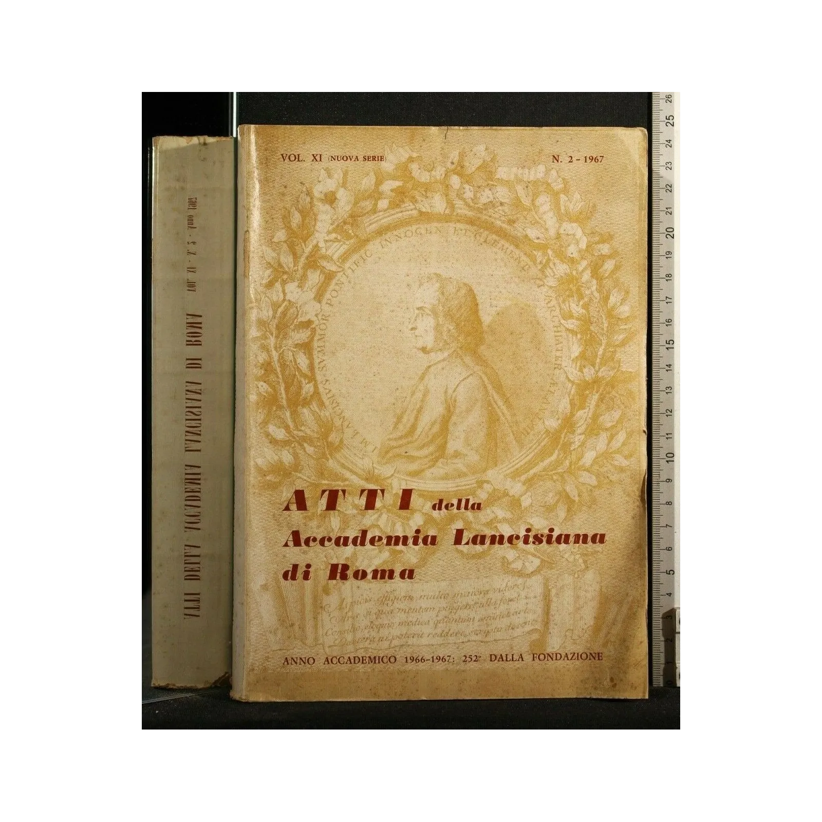 ATTI DELLA ACCADEMIA LANCISIANA DI ROMA VOL XI N. 2 1967