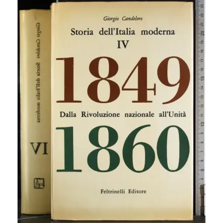 Storia dell'Italia moderna IV. 1849-1860
