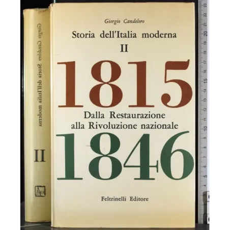 Storia dell'Italia moderna II. 1815-1846