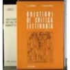 Questioni di critica letteraria