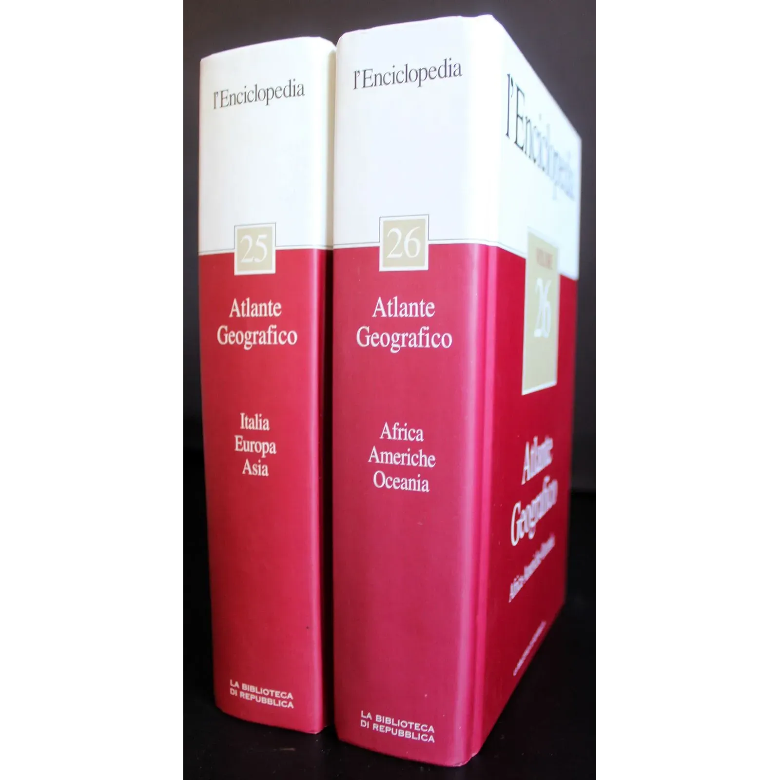 L'Enciclopedia Vol 25-26. Atlante Geografico