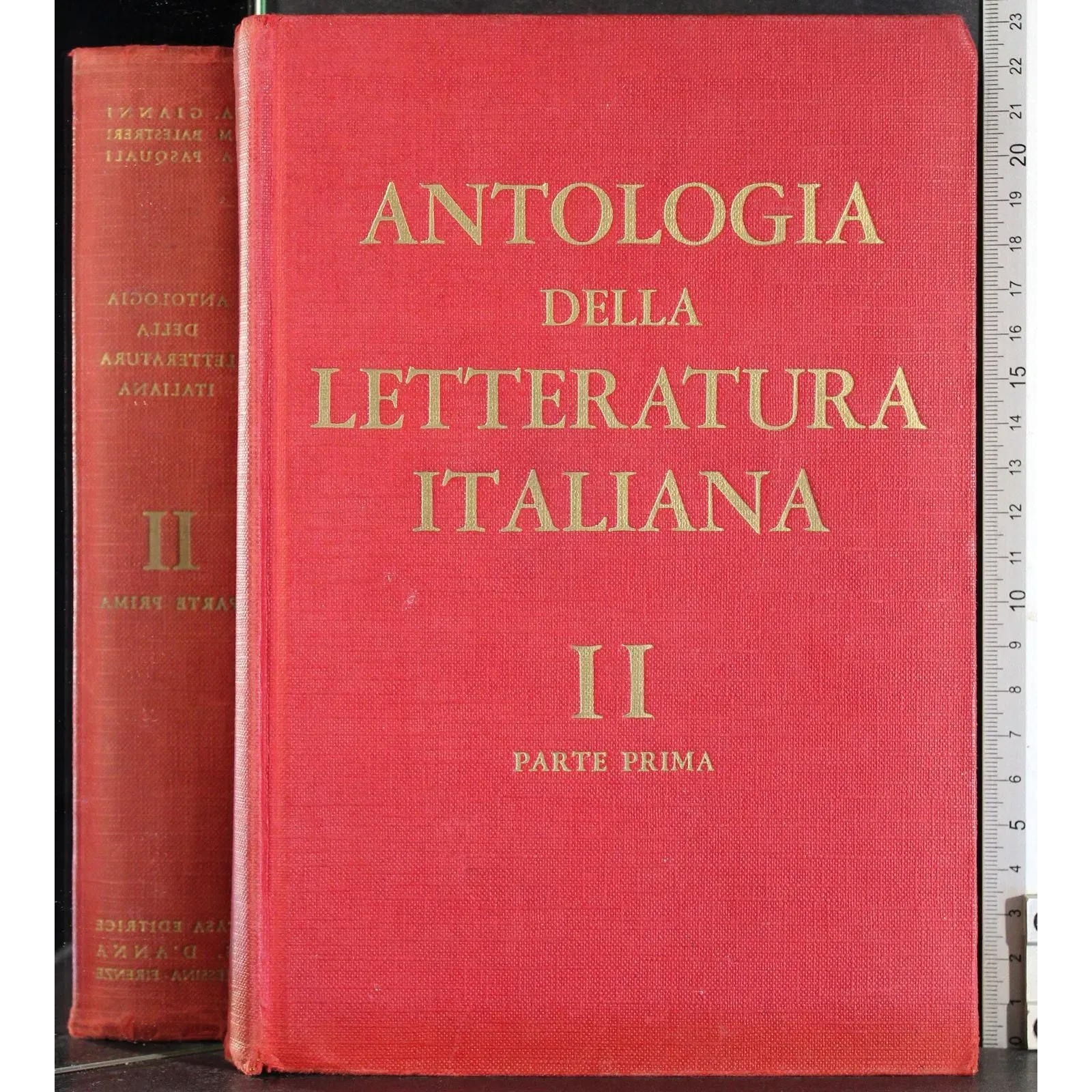 Antologia della letteratura Italiana. Vol II. Parte Prima