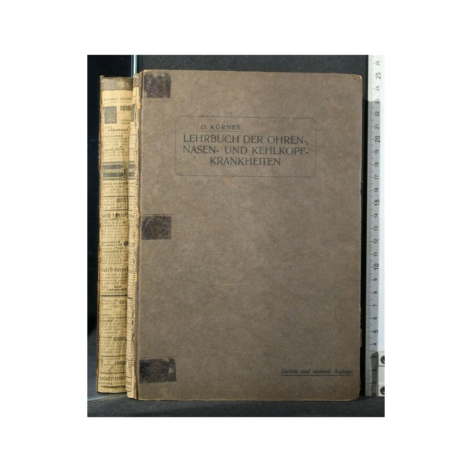 LEHRBUCH DER OHREN-NASEN UND KEHLKOPFKRANKHEITEN