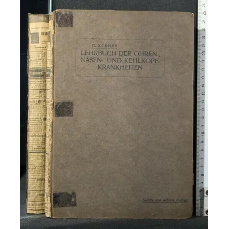 LEHRBUCH DER OHREN-NASEN UND KEHLKOPFKRANKHEITEN
