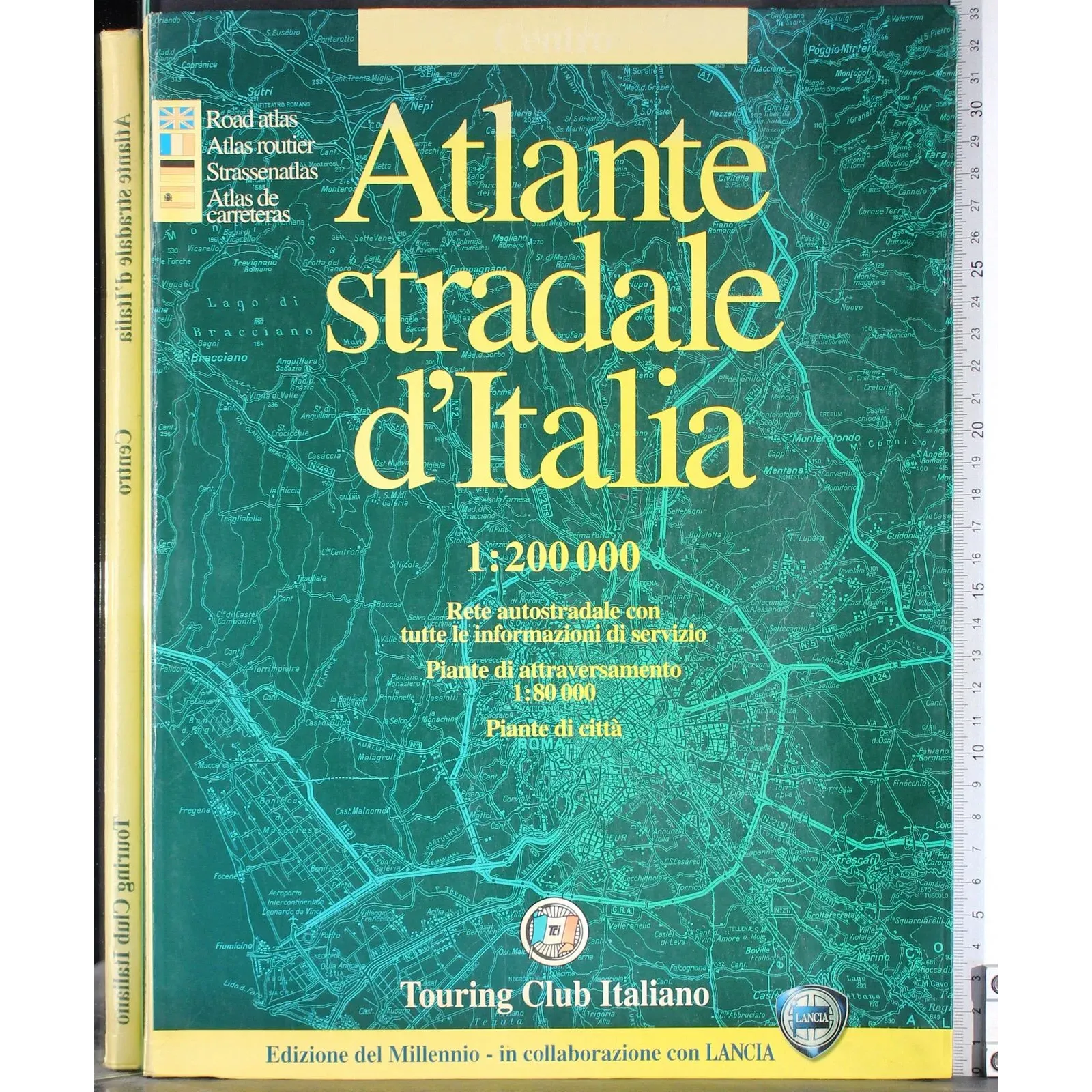 Atlante stradale d'Italia. Centro