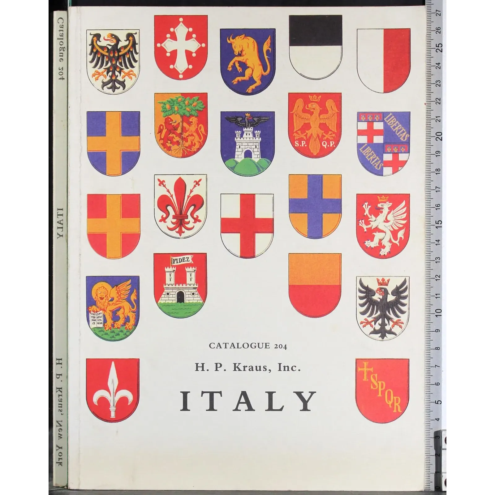 Catalogue 204. Italy