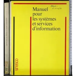 Manuel puor les systemes et services d'information