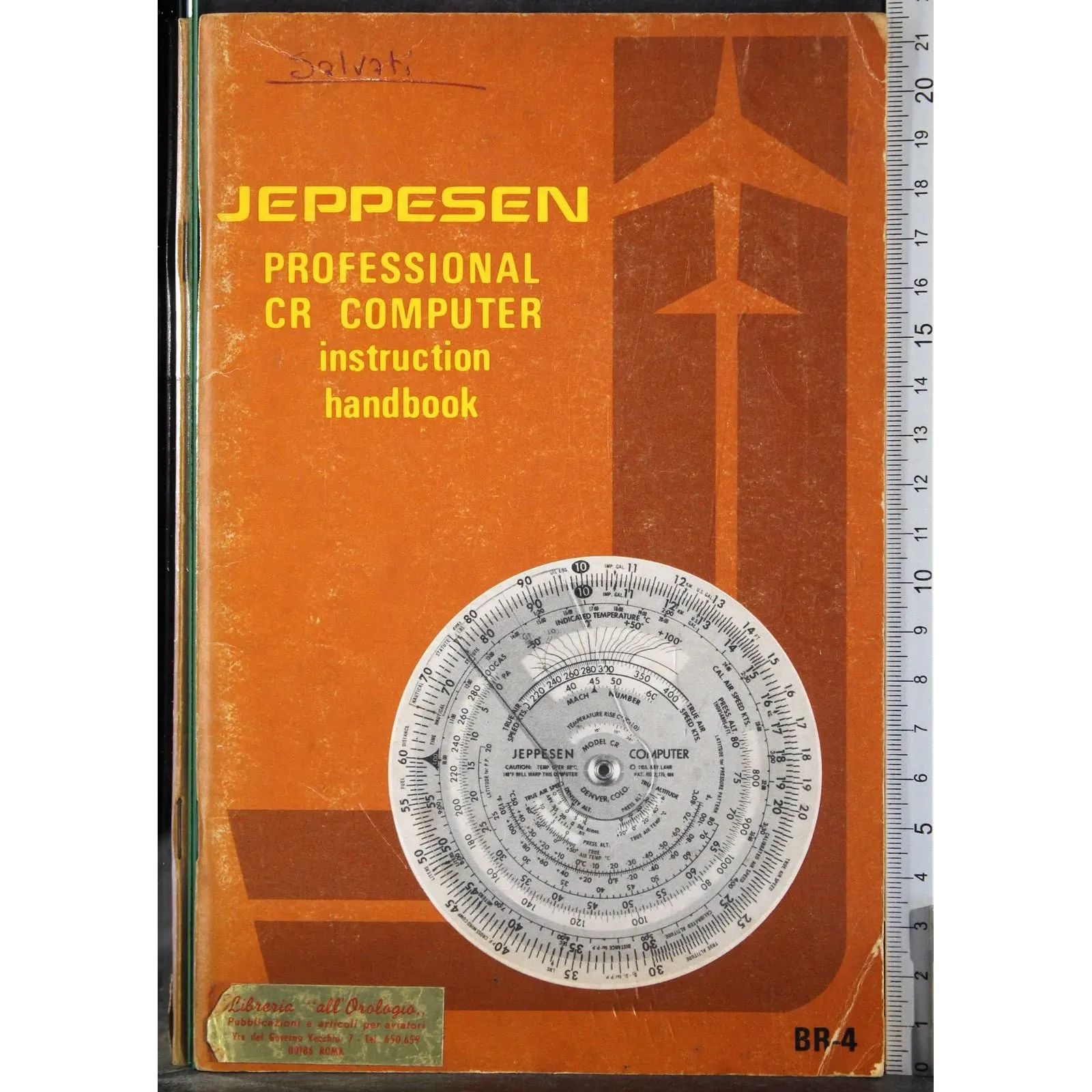 Jeppesen Professional CR Computer. Instruction handbook