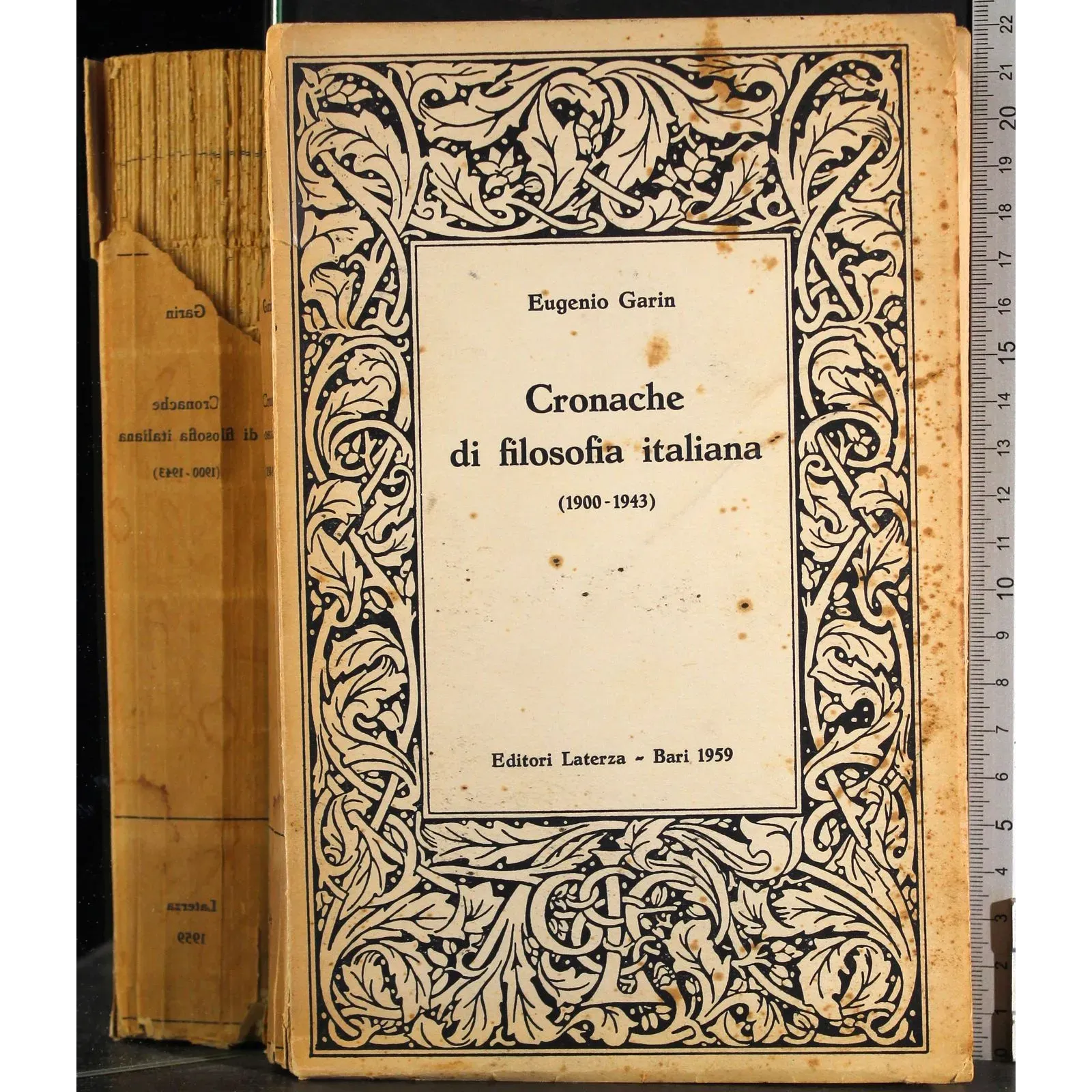 Cronache di filosofia italiana