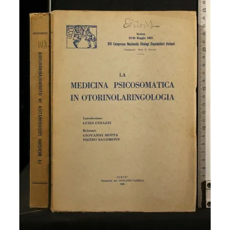 LA MEDICINA PSICOSOMATICA IN OTORINOLARINGOLOGIA