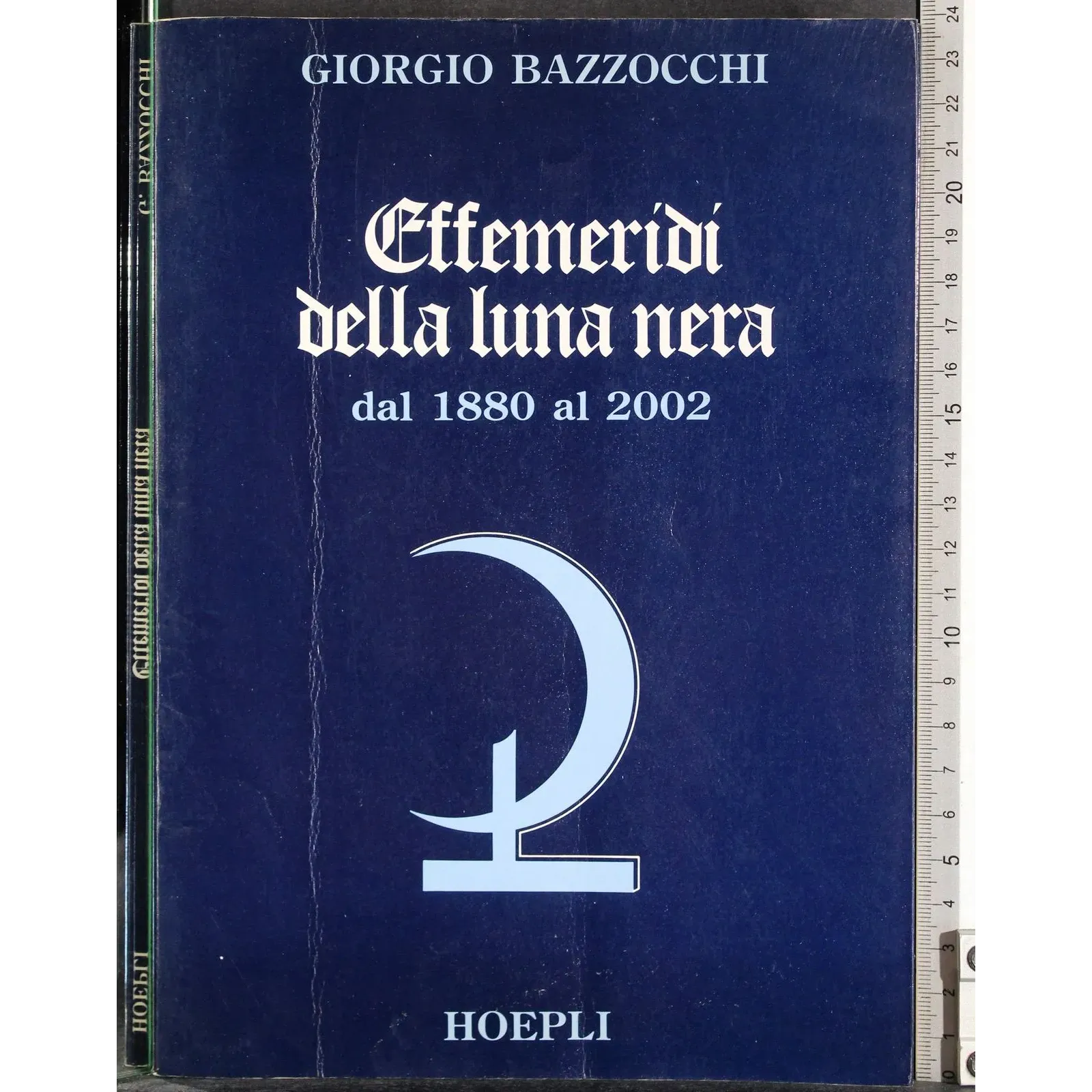 Effemeridi della luna nera dal 1880 al 2002
