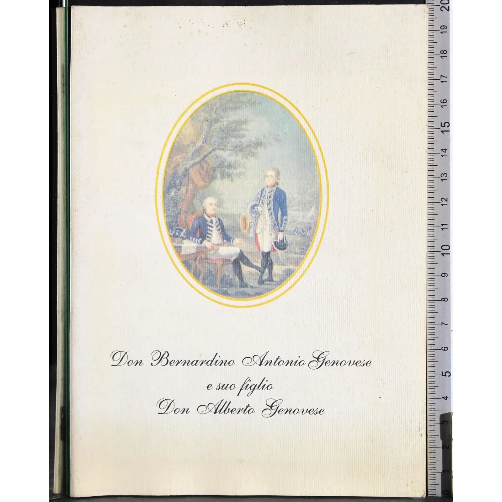 Don Bernardino Antonio Genovese e suo figlio