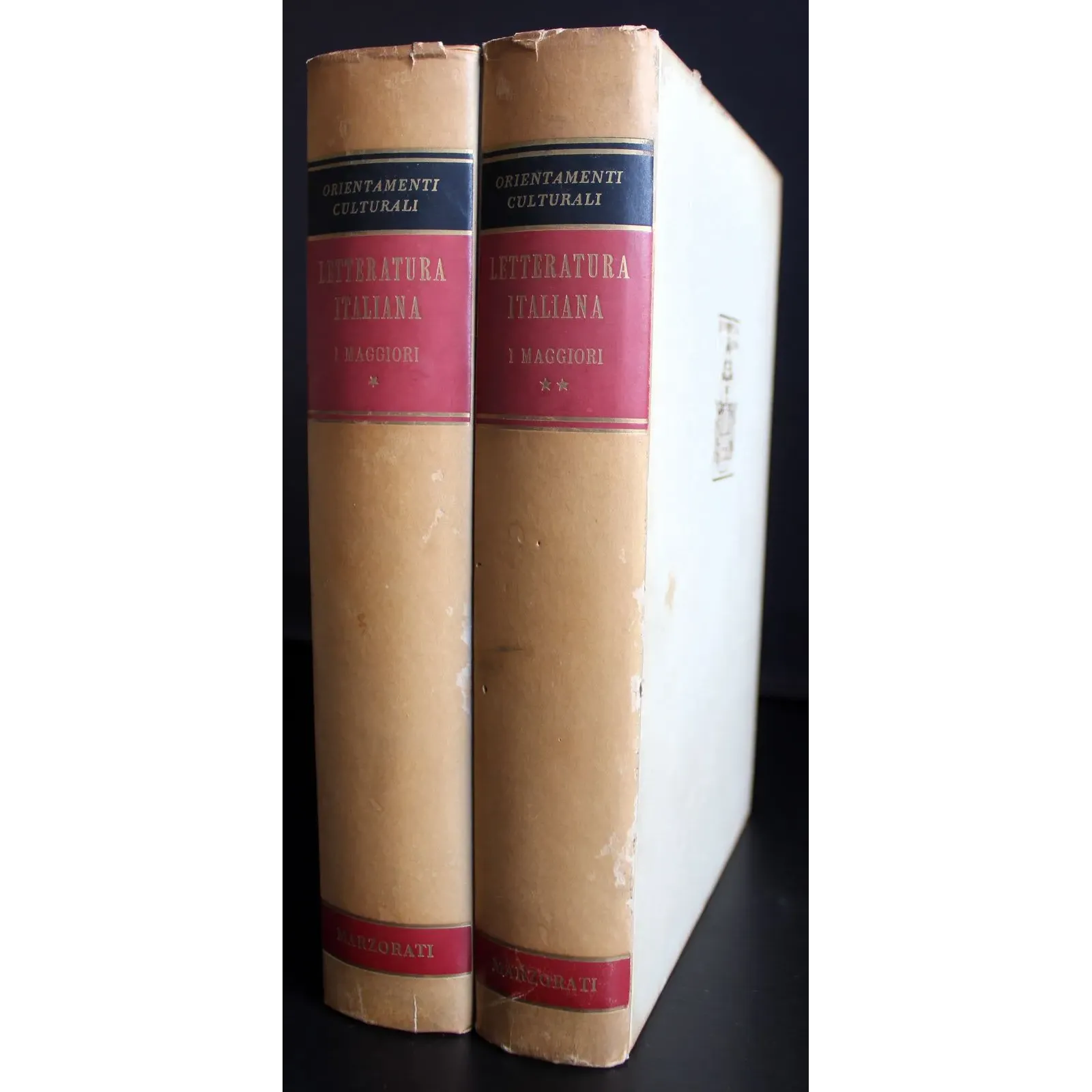 Letteratura italiana. I maggiori. Vol 1-2