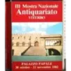 III Mostra nazionale antiquariato. Viterbo