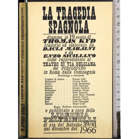 La tragedia spagnola