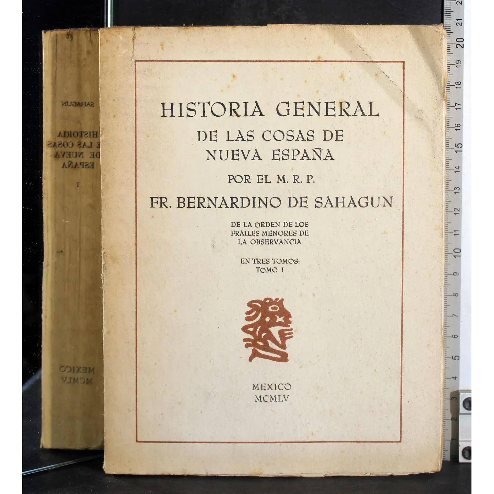 Historia general de las cosas de nueva espana. Tomo I