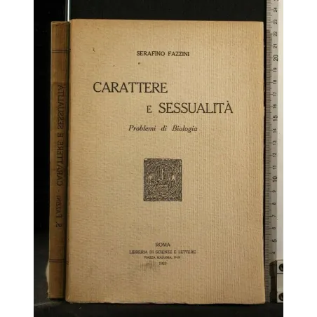 CARATTERE E SESSUALITA'