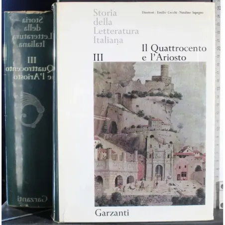 Storia letteratura italiana III. Quattrocento e L'ariosto