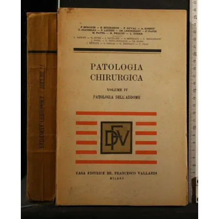 PATOLOGIA CHIRURGICA VOL 4 PATOLOGIA DELL'ADDOME