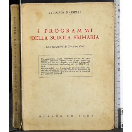 I programmi della scuola primaria
