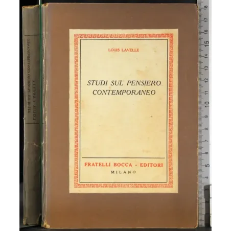 Studi sul pensiero contemporaneo