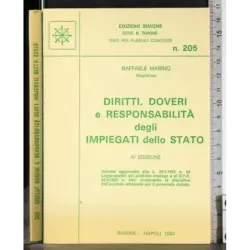 Diritti doveri e responsabilità degli impiegati dello stato