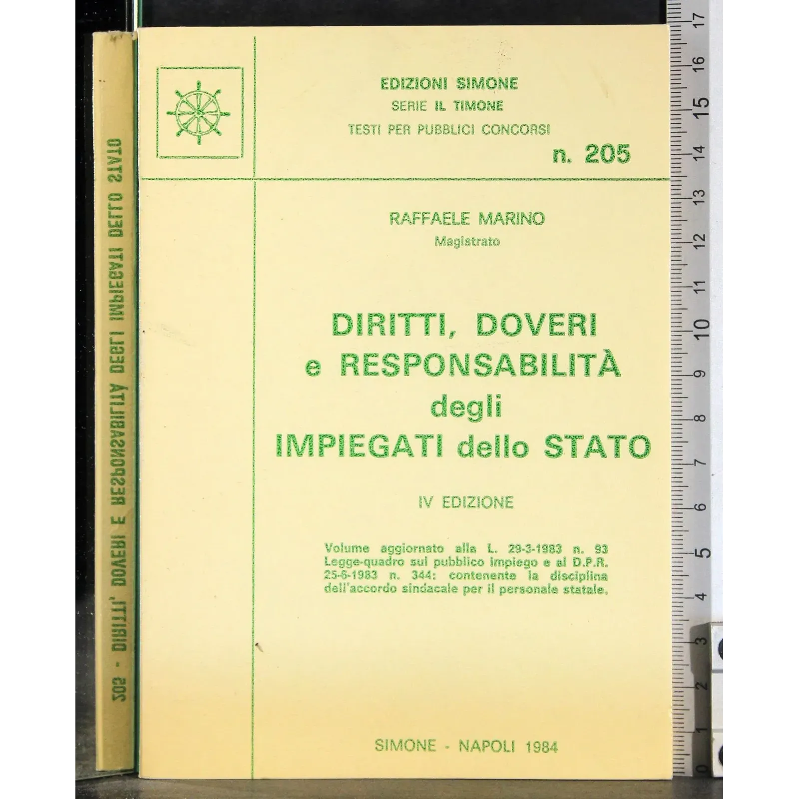Diritti doveri e responsabilità degli impiegati dello stato