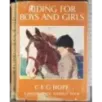 Riding for boys and girls