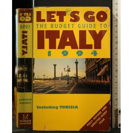 LET'S GO ITALY THE BUDGET GUIDE TO 1994 INCLUDING TUNISIA