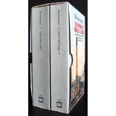 Lo spirito delle leggi. Vol 1-2