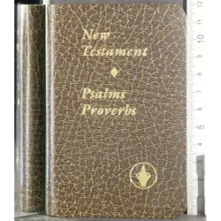 New testament Psalms Proverbs