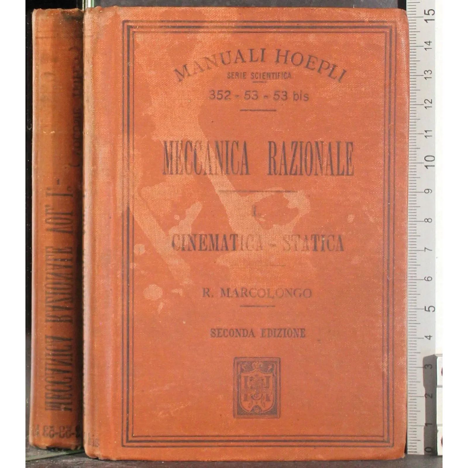 Meccanica razionale I. Cinematica statica