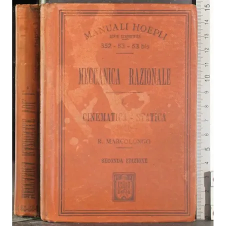 Meccanica razionale I. Cinematica statica