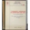 L'ordinamneto costituzionale ed amministrativo dello Stato