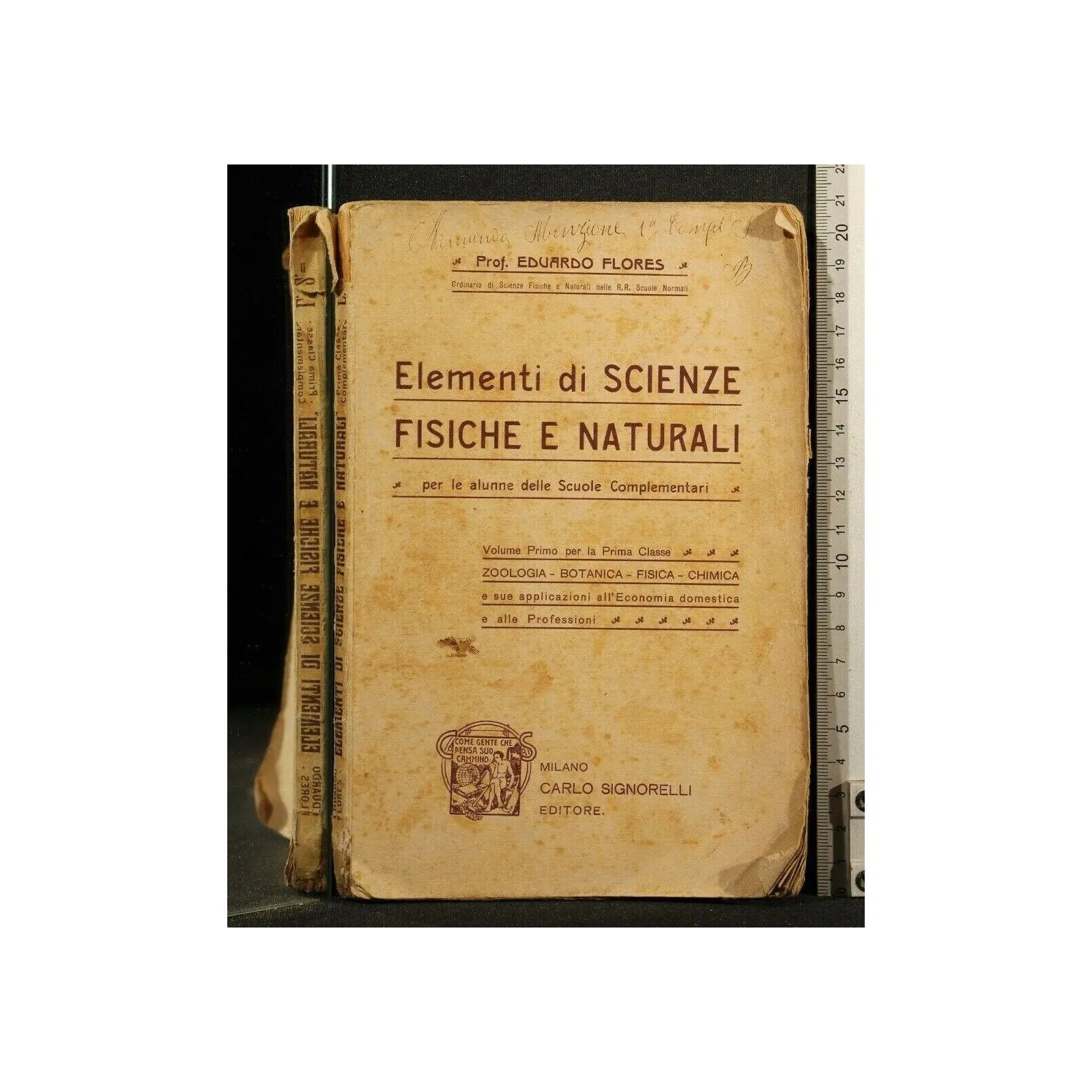 ELEMENTI DI SCIENZE FISICHE E NATURALI