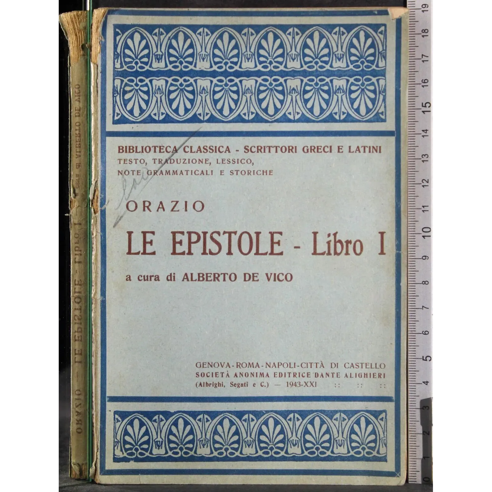 Le epistole. Libro I
