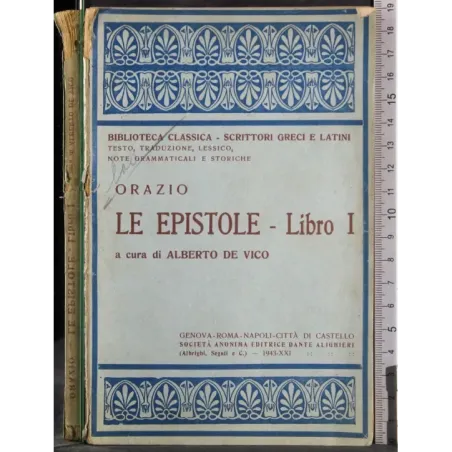 Le epistole. Libro I