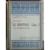 Le epistole. Libro I
