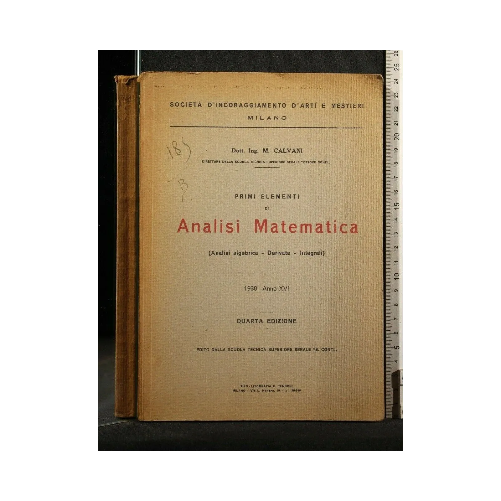 PRIMI ELEMENTI DI ANALISI MATEMATICA