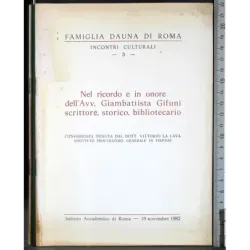 Nel ricordo e in onore dell' avv Giufani