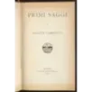 Primi saggi