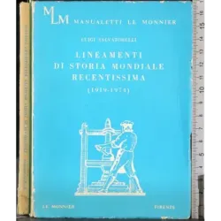 Lineamenti di storia mondiale recentissima