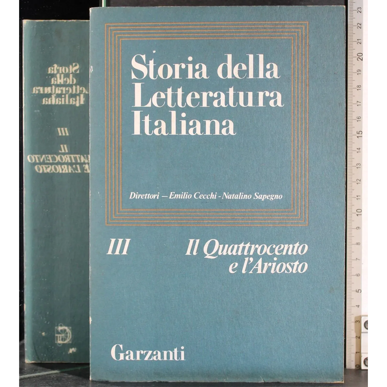 Storia della letteratura italiana III. Il 400 e L'Ariosto