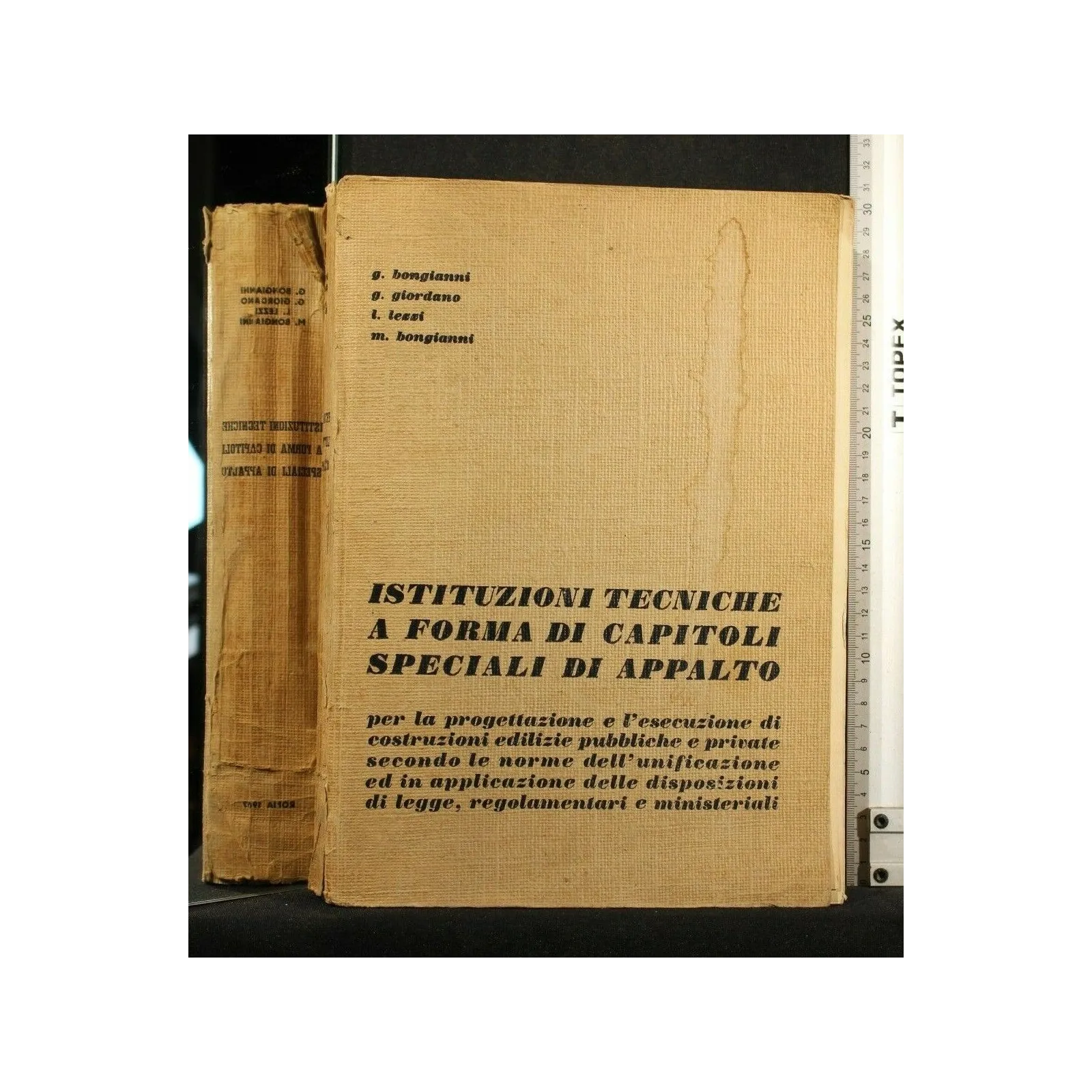 ISTITUZIONI TECNICHE A FORMA DI CAPITOLI SPECIALI DI APPALTO