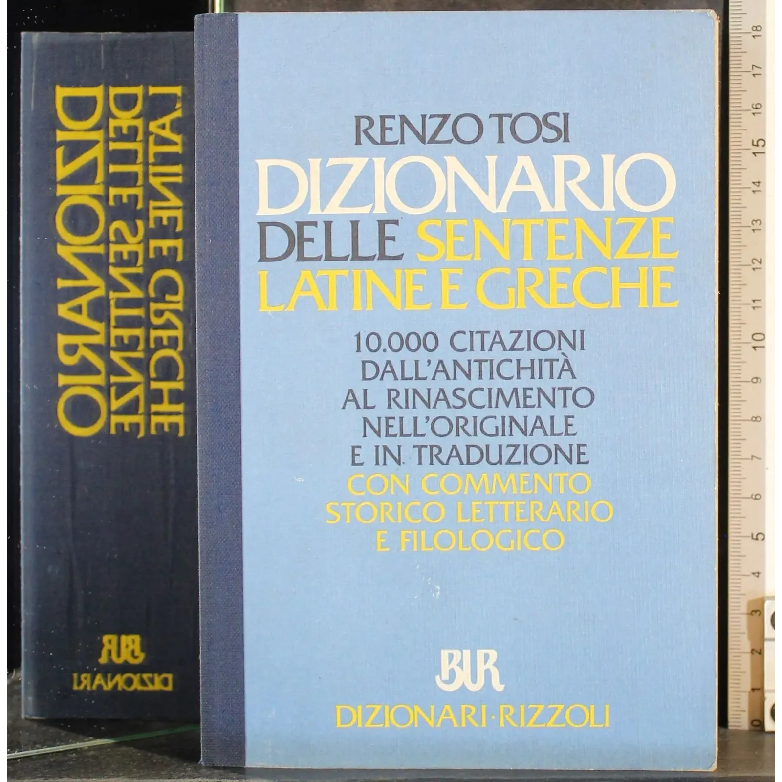 Dizionario sentenze latine greche