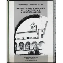 Riconciliazione e penitenza nell'esperienza S Veronica Giuliani