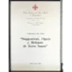 "Suggestioni, Opere e Reliquie di Terra Santa"