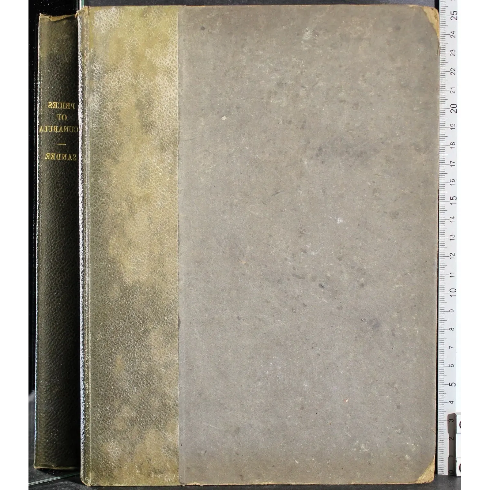 Prices of incunabula