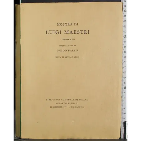 Mostra di Luigi Maestri